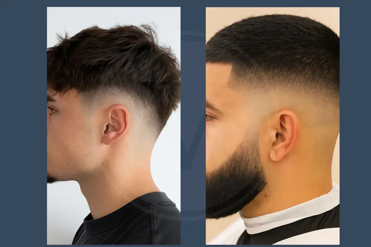 Mid Bald Fade Haircut