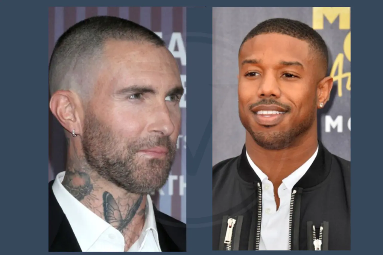 Buzz Cut for Balding Men