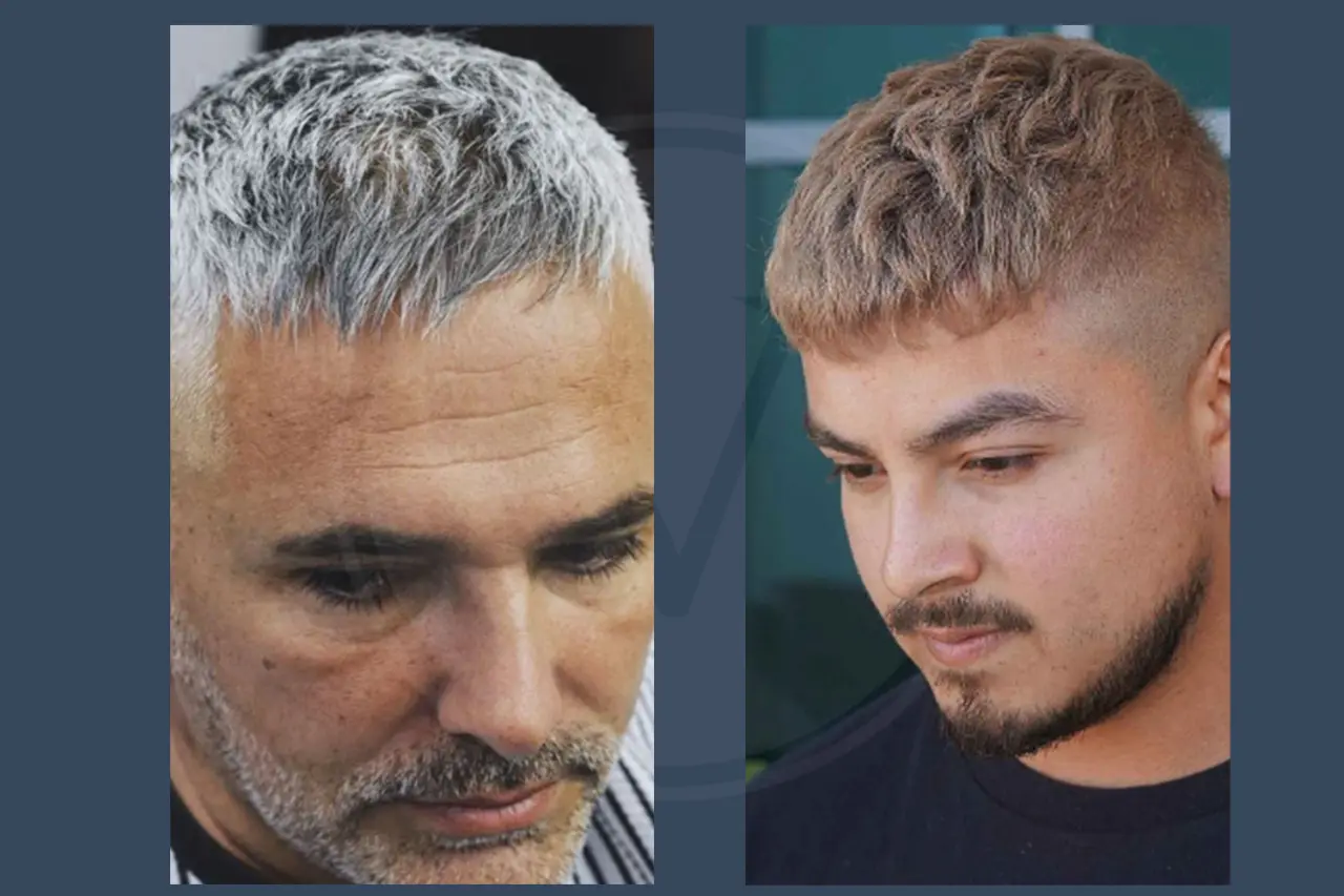 Caesar Cut for Balding Men