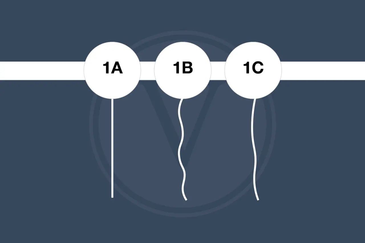 1A, 1B and 1C Textures