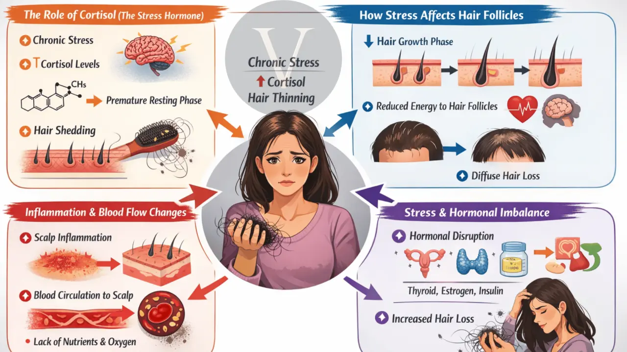 How Does Stress Cause Hair Loss?