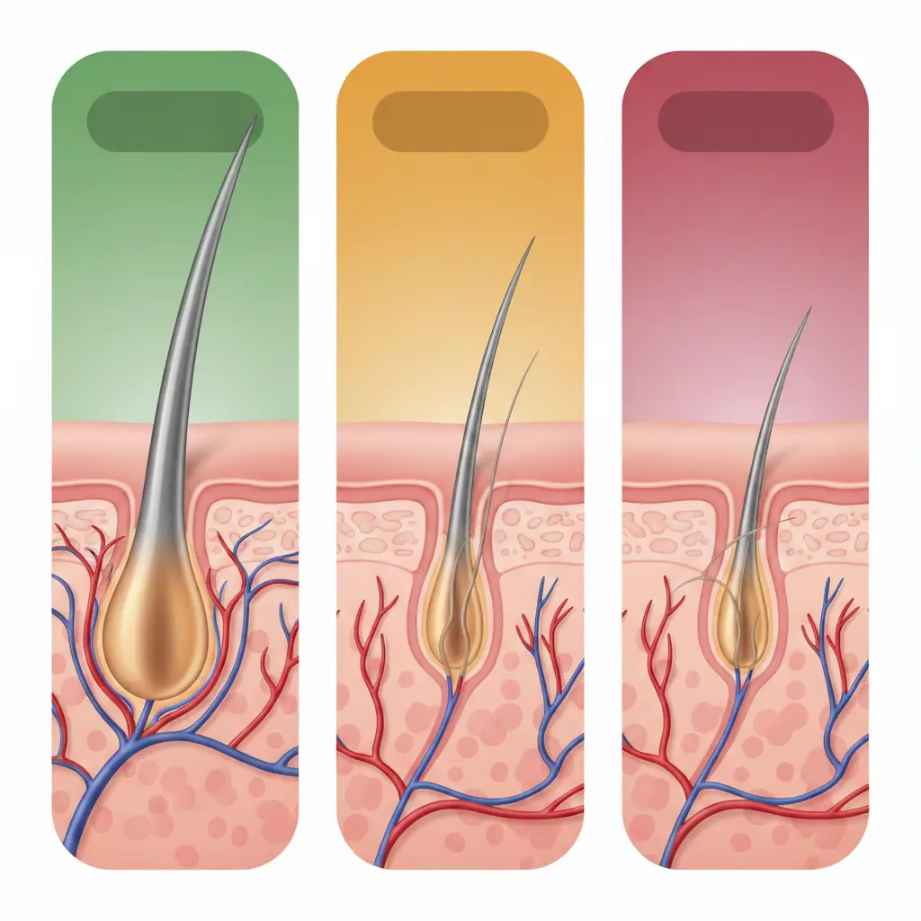 Comprendere il Ciclo di Crescita dei Capelli