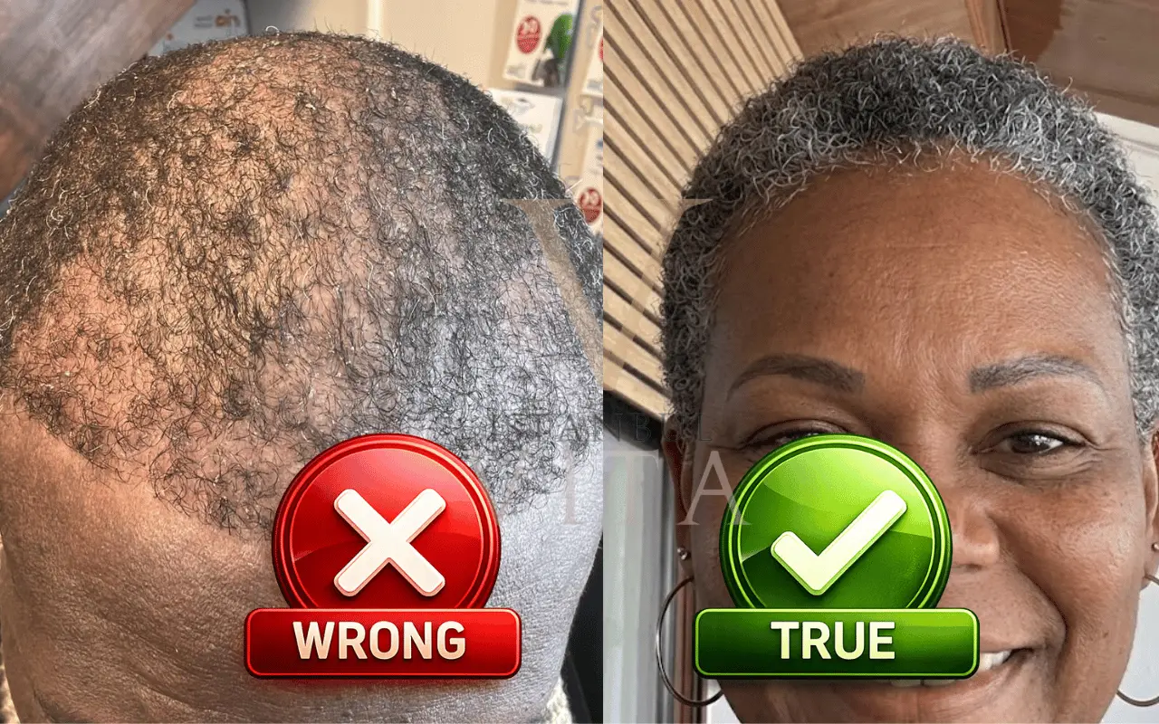 afro hair transplant revision