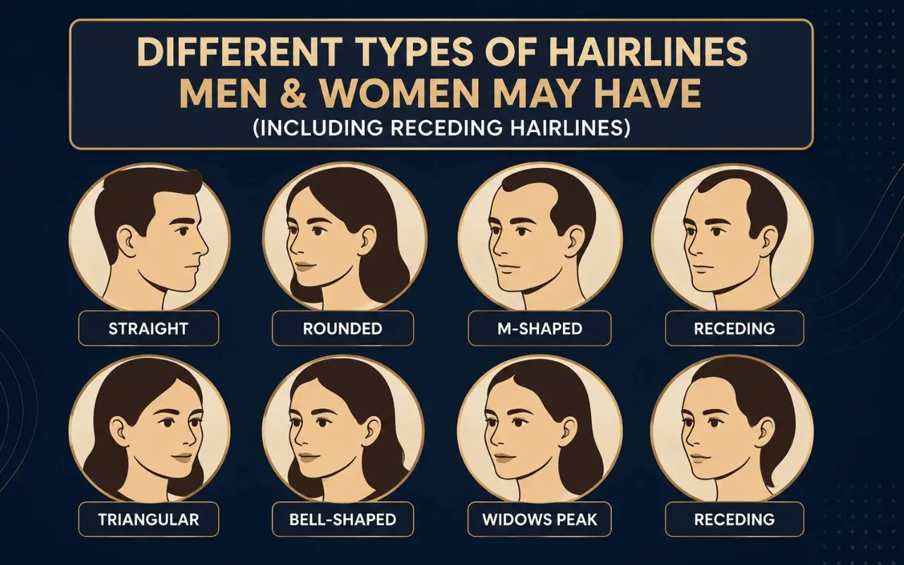 Hairline Design for Different Face Shapes