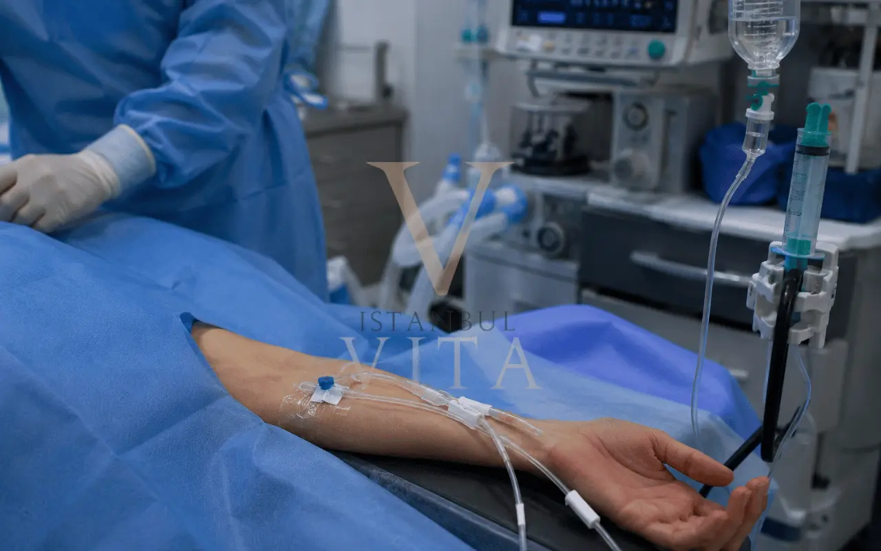 general anesthesia during hair transplant
