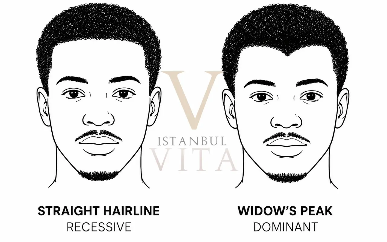 widow's peak afro hair transplant