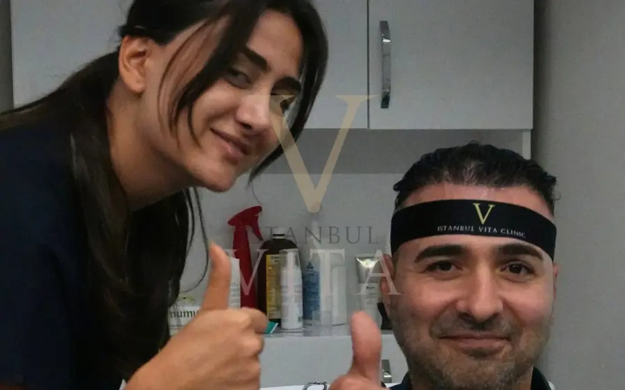 how to wash my hair after a hair transplant ISTANBUL VITA