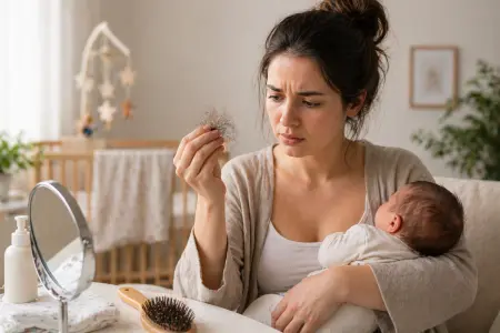Postpartum Hair Loss: Causes, Timeline & Treatment