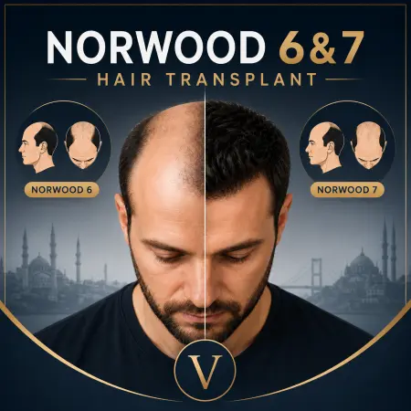 Norwood 6 and 7 Hair Transplant: Cost, Grafts & Results